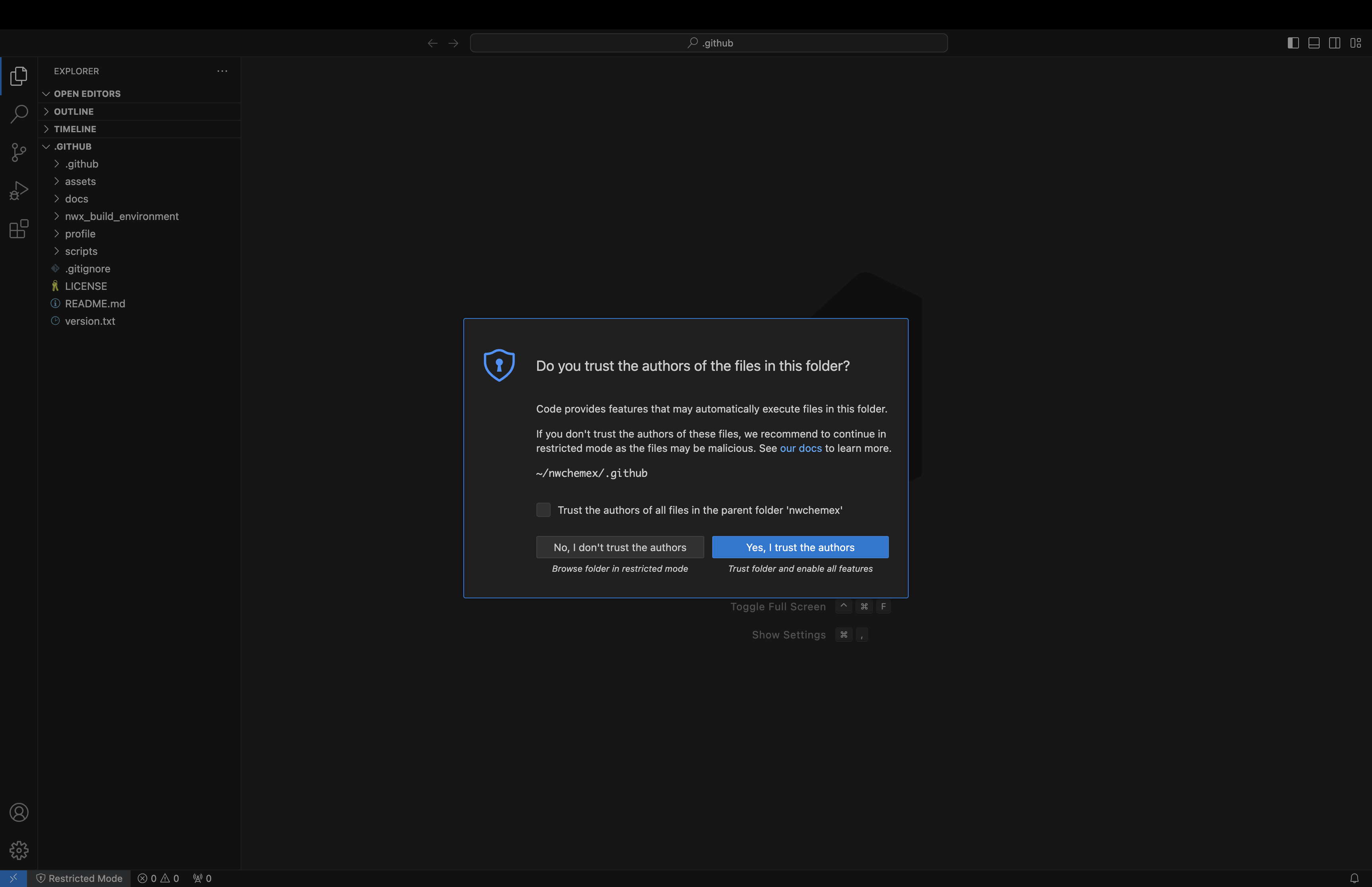 Step 8. If prompted, decide whether you trust us (we'll assume you do and click yes).